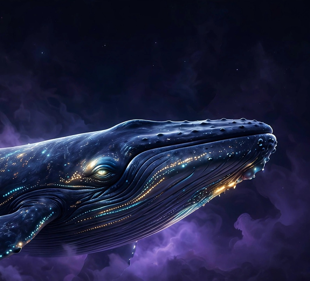 Nebula Whale cover wallpaper