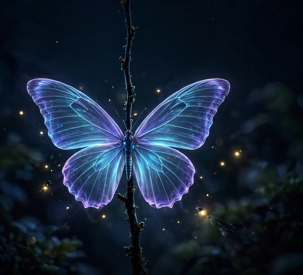 Phantom Butterfly cover wallpaper